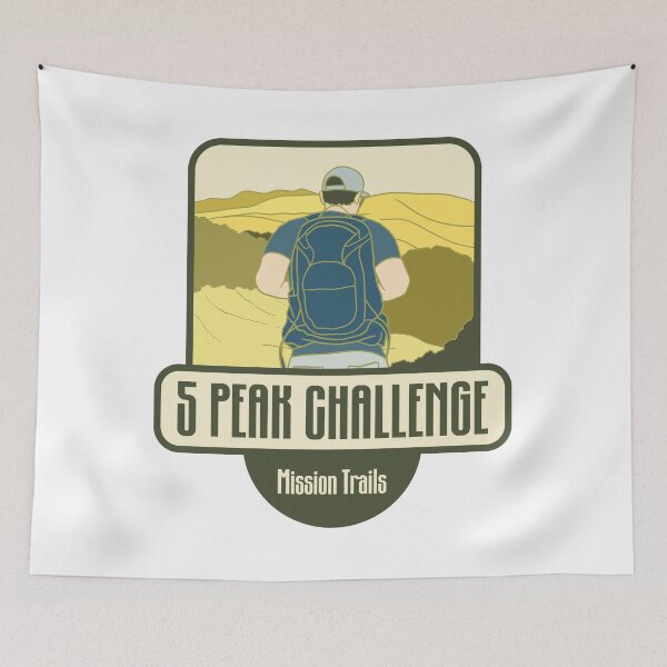Item preview, 5-Peak Challenge - Mission Trails designed and sold by Moritz Schwäble.