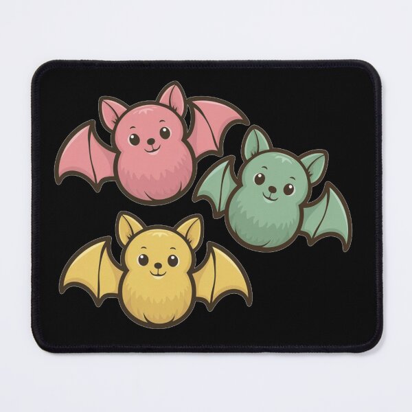 Item preview, Sweet Colorful Three Fluffy Kawaii Dog Bat Vampire Pattern designed and sold by Cr320.
