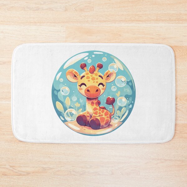 Item preview, Giraffe // Cute Giraffe art // kids // children // Bubbles designed and sold by SMARTKIT  DESIGNAGENCY.