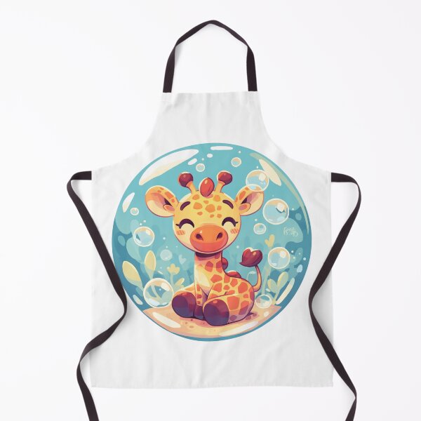 Item preview, Giraffe // Cute Giraffe art // kids // children // Bubbles designed and sold by SMARTKIT  DESIGNAGENCY.
