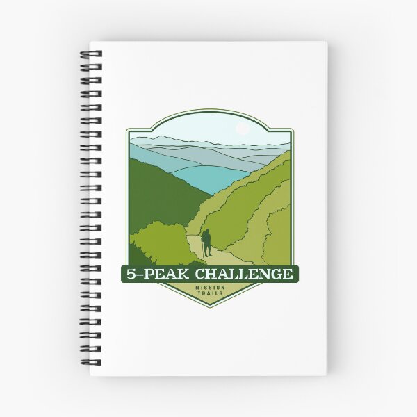 Item preview, 5-Peak Challenge - Mission Trails designed and sold by Moritz Schwäble.