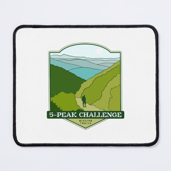 Item preview, 5-Peak Challenge - Mission Trails designed and sold by Moritz Schwäble.