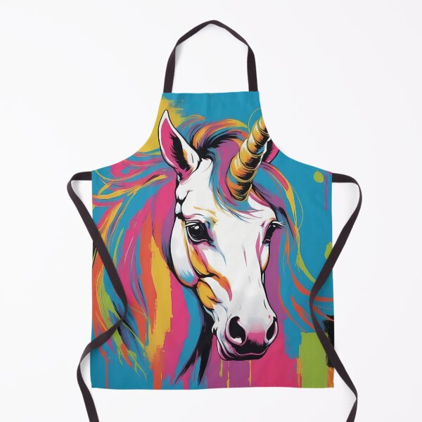 Item preview, Unicorn, design in pop art style designed and sold by CreativeSparkzz.
