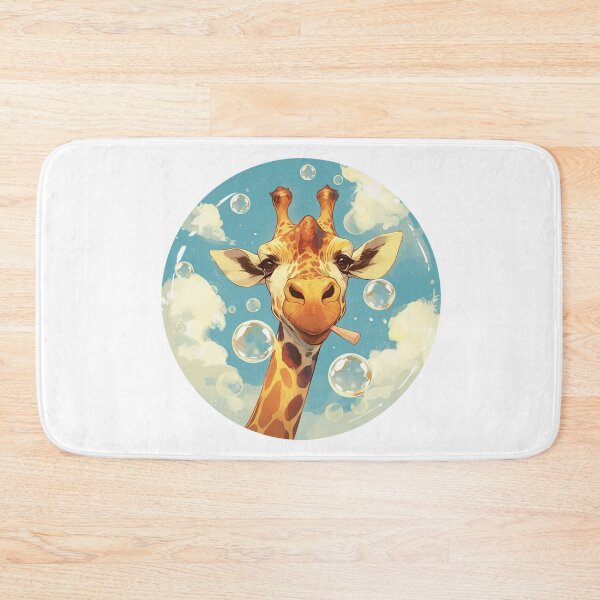 Item preview, Giraffe // Cute Giraffe art // kids // children // Bubbles designed and sold by SMARTKIT  DESIGNAGENCY.