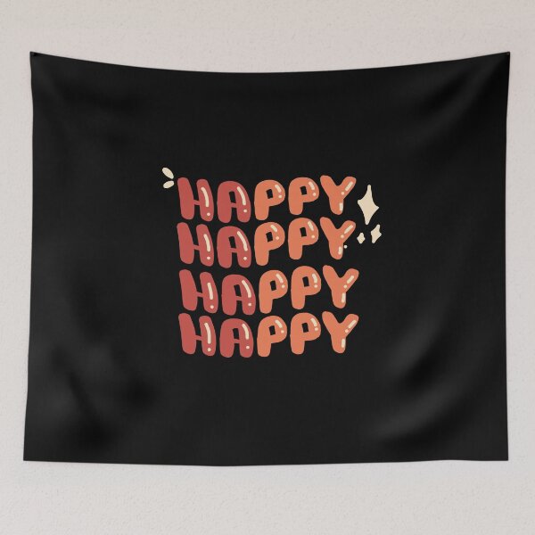 Item preview, Happy words Design designed and sold by kaartistore.