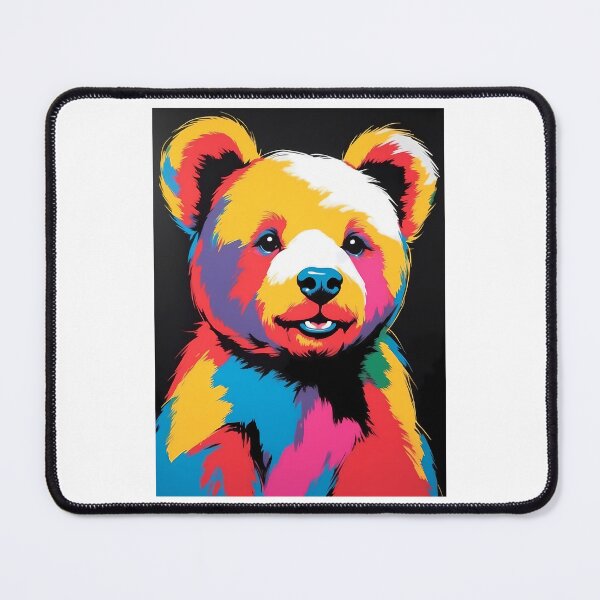 Item preview, Teddy, design in pop art style designed and sold by CreativeSparkzz.