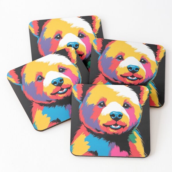 Item preview, Teddy, design in pop art style designed and sold by CreativeSparkzz.