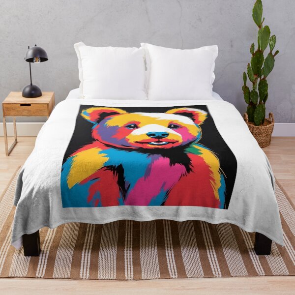 Item preview, Teddy, design in pop art style designed and sold by CreativeSparkzz.