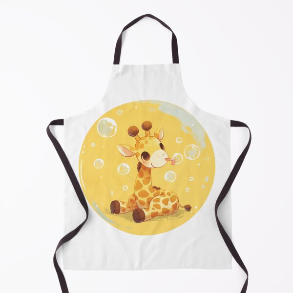 Item preview, Giraffe // Cute Giraffe art // kids // children // Bubbles designed and sold by SMARTKIT DESIGNAGENCY.