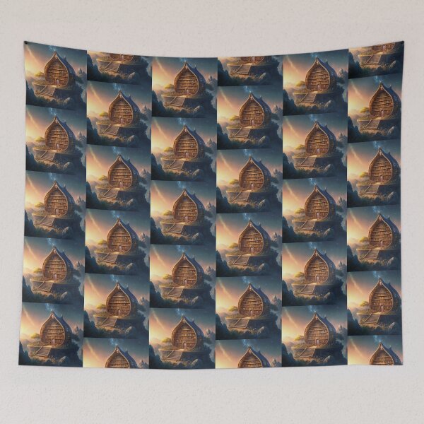 Item preview, The Mountaintop Library designed and sold by BestArtByArvind.