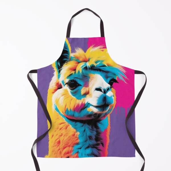 Item preview, Alpaca, design in pop art style designed and sold by CreativeSparkzz.