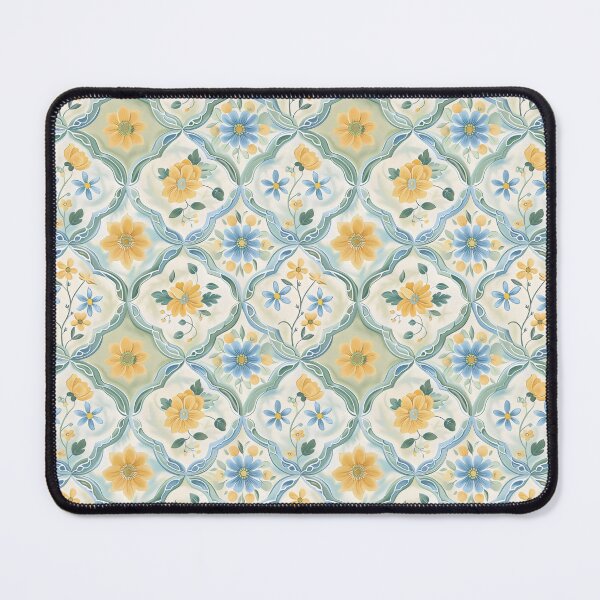 Item preview, Sicilian Tile Floral Pattern Design designed and sold by VoyteksDesigns.