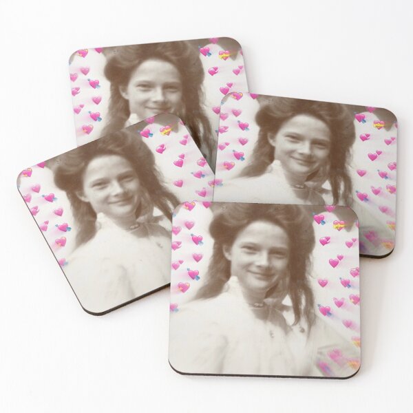 Item preview, Grand Duchess Tatiana Nikolaevna heart meme print designed and sold by cceridwenx.