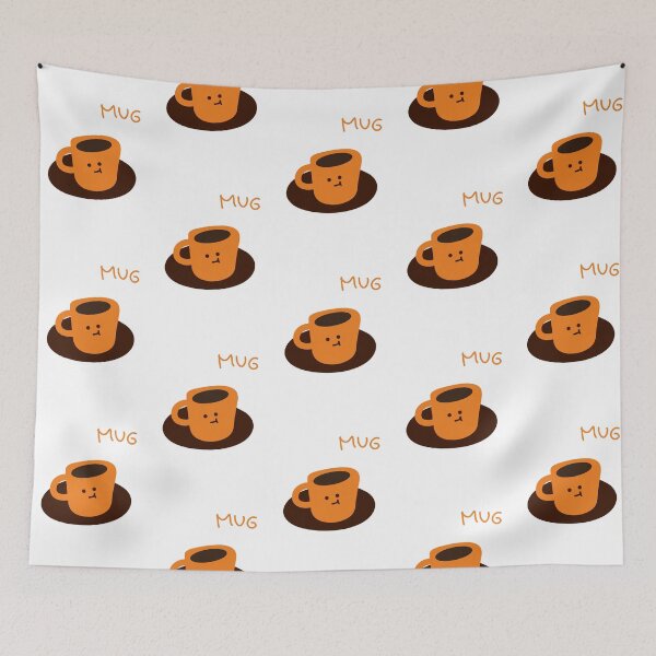 Item preview, Mug Illustration (Simple and Minimalist Design) designed and sold by RM-Journey.