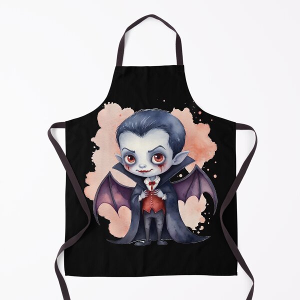 Item preview, Little Horrors - Cute Vampire Boy (Black Variant) designed and sold by Creep-Vault.