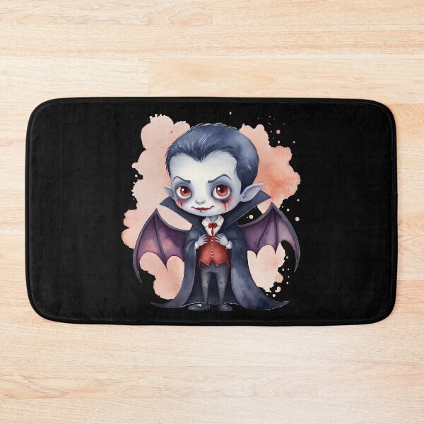 Item preview, Little Horrors - Cute Vampire Boy (Black Variant) designed and sold by Creep-Vault.