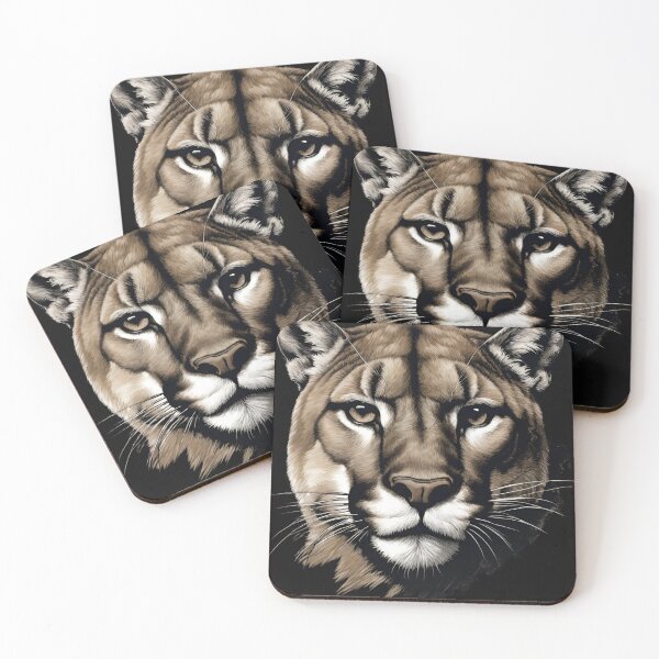 Item preview, Vintage Mountain Lion Cougar designed and sold by soulfulprintss8.
