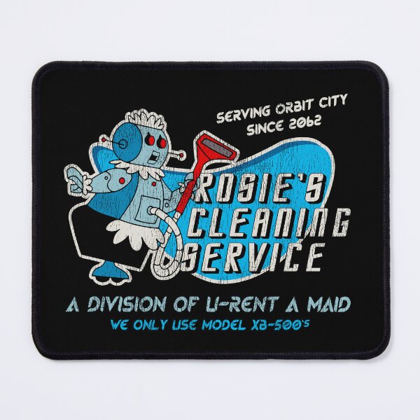 Item preview, Futuristic Cleaning Service Worn Dks designed and sold by Alema Art.