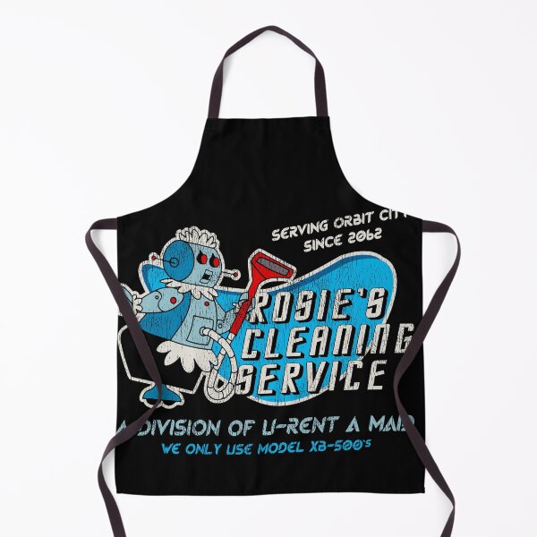 Item preview, Futuristic Cleaning Service Worn Dks designed and sold by Alema Art.