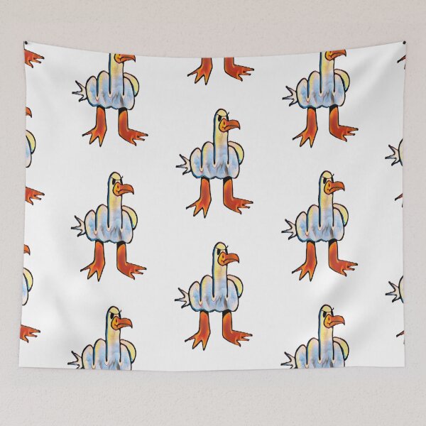 Item preview, Funny  Rude Seagull Design  designed and sold by Coollzone.