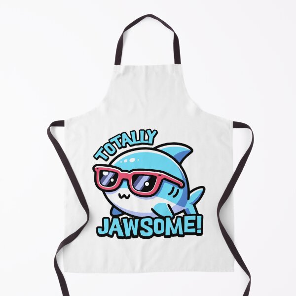 Item preview, Totally Jawsome! Kawaii Cute Shark Pun designed and sold by PMCreative.