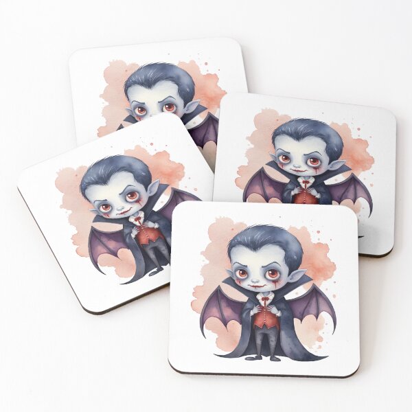 Item preview, Little Horrors - Cute Vampire Boy (White Variant) designed and sold by Creep-Vault.