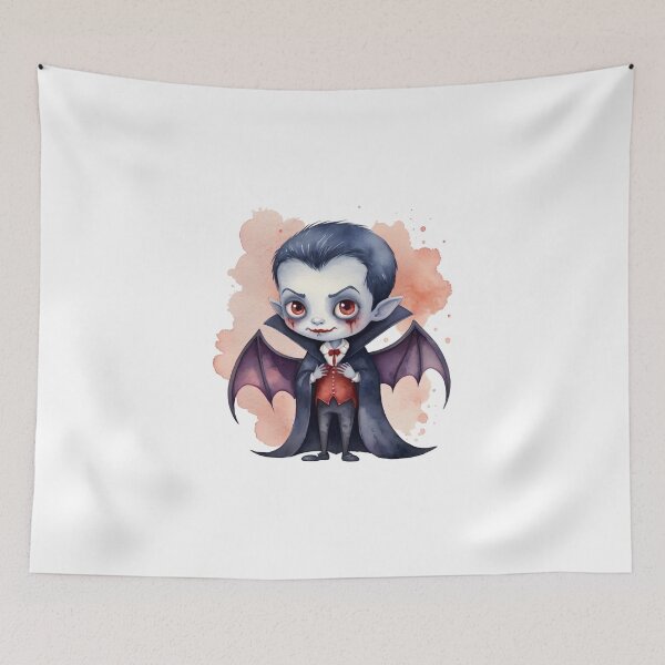 Item preview, Little Horrors - Cute Vampire Boy (White Variant) designed and sold by Creep-Vault.