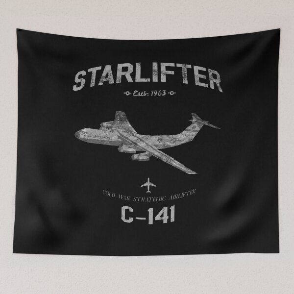 Item preview, C-141 Starlifter Strategic Airlifter Airplane Classic Vintage Design designed and sold by RealPilotDesign.