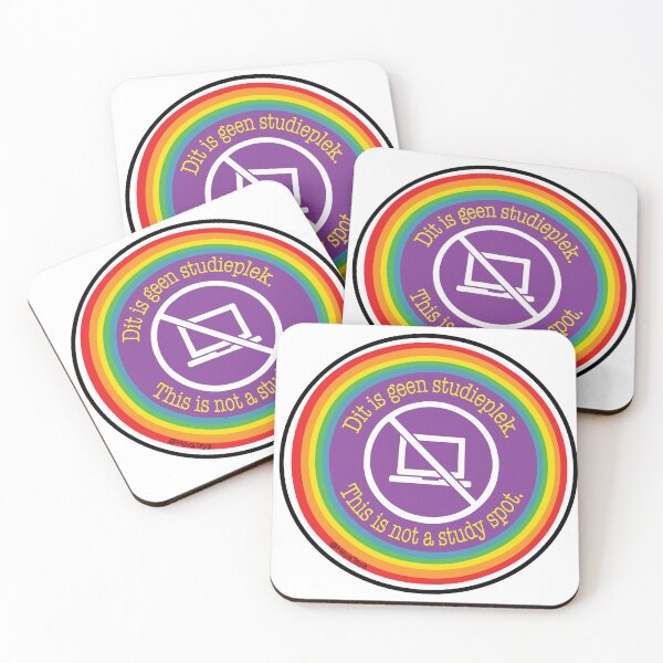 Item preview, This is not a study spot/ Dit is geen studieplek Pride! designed and sold by Heya Taya.