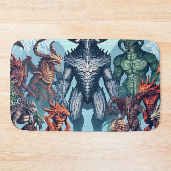 Item preview, Skyrim Titans Pixel Art designed and sold by Jake-Carter0.