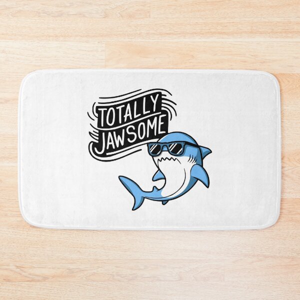 Item preview, Totally Jawsome! Funny Cute Shark Pun designed and sold by PMCreative.