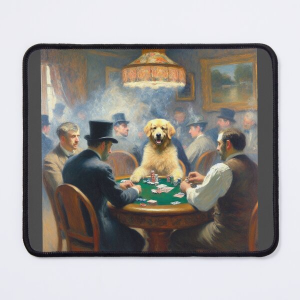 Artikelvorschau, Hund spielt Poker entworfen und verkauft von PetPaletteCards.