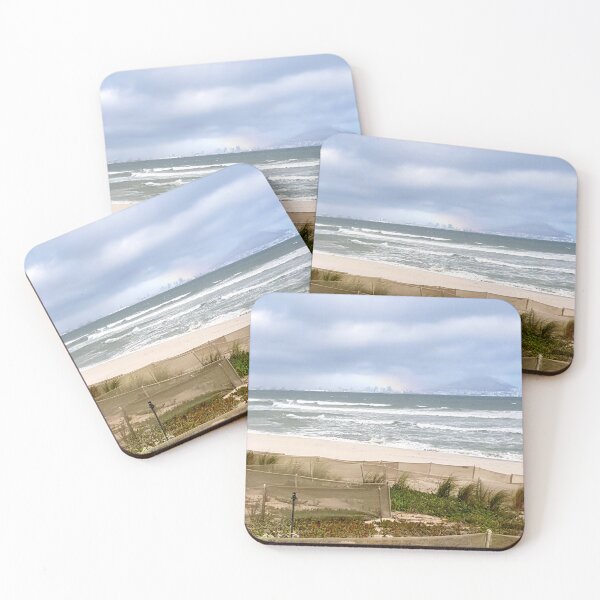 Item preview, Rainbow in the distance between Table Mountain and Signal Hill  designed and sold by Blissfully-MK.