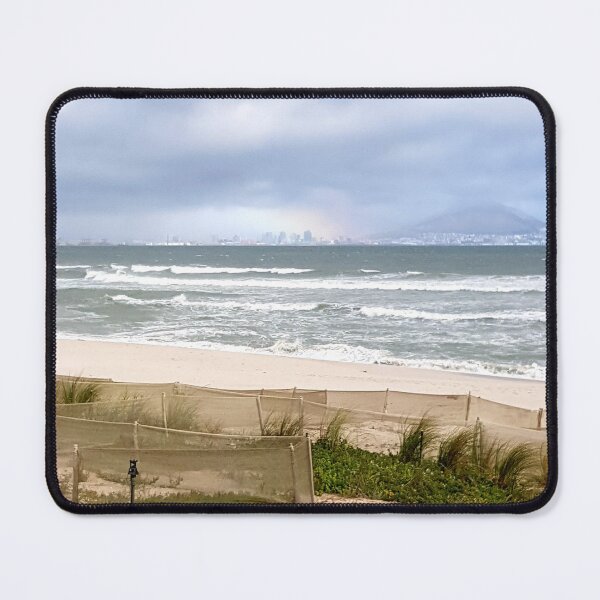 Item preview, Rainbow in the distance between Table Mountain and Signal Hill  designed and sold by Blissfully-MK.