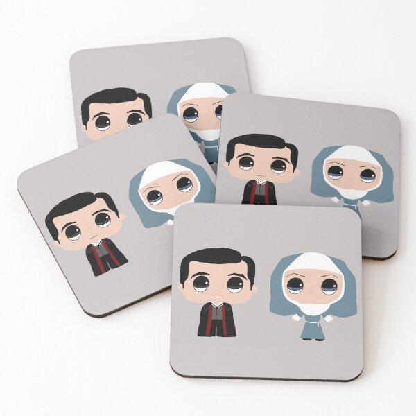 Item preview, Cute Dracula and Sister Agatha Van Helsing (Claes Bang and Dolly Wells) designed and sold by Dracula Fan Art.