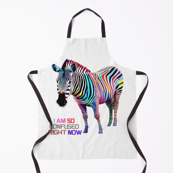 Item preview, Multi colored zebra designed and sold by PrintaProverb.