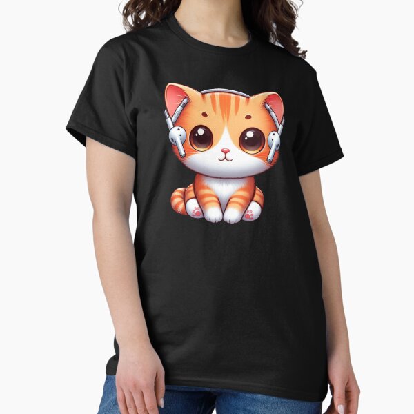 Item preview, Cat With Airpods designed and sold by Arkadiusz Wiliński.