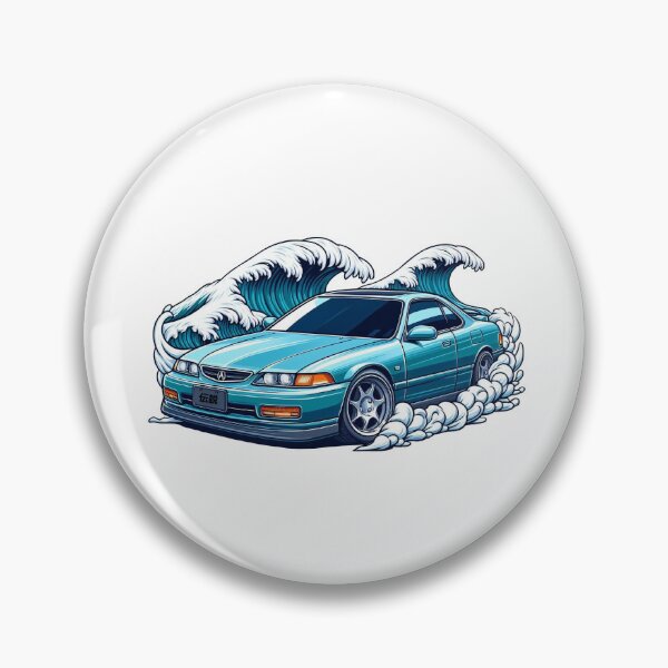 Item preview, Acura Legend Coupe Wave Design designed and sold by Slammed Sketches.
