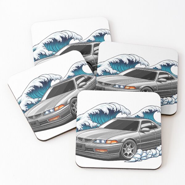 Item preview, Acura Legend Coupe Wave Design designed and sold by Slammed Sketches.