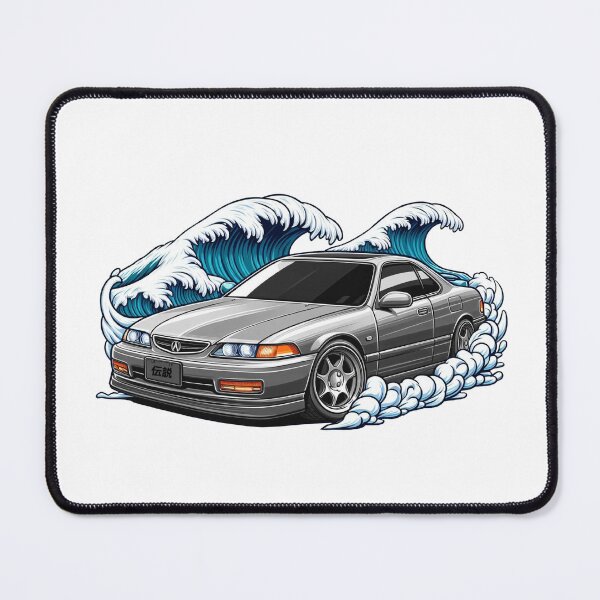 Item preview, Acura Legend Coupe Wave Design designed and sold by Slammed Sketches.