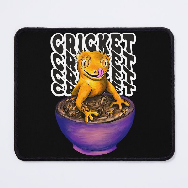 Item preview, Crazy Crested Gecko Got Crickets Dinner designed and sold by BeataY6Art.