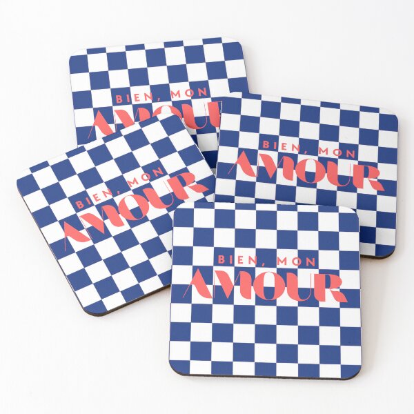 Aperçu de l'œuvre Damier - Bien, Mon Amour (OK, ma chérie)  créée et vendue par GlobalCurator.