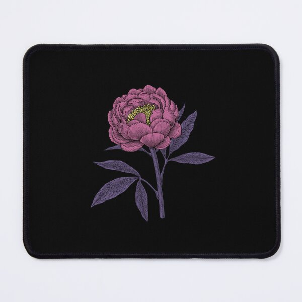 Item preview, Peony flower in magenta and purple designed and sold by Katerina Mitkova Kirilova.