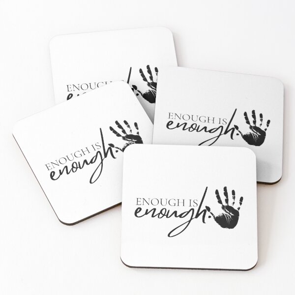 Item preview, Message enough is enough designed and sold by meh4u2.