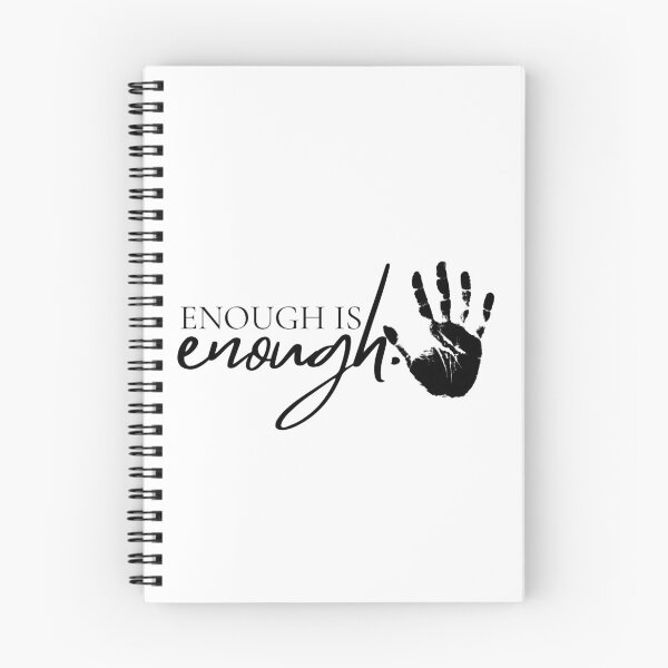 Item preview, Message enough is enough designed and sold by meh4u2.