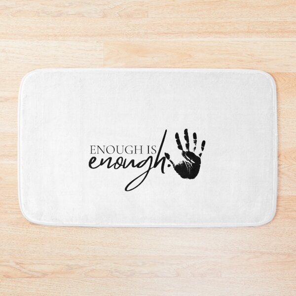Item preview, Message enough is enough designed and sold by meh4u2.