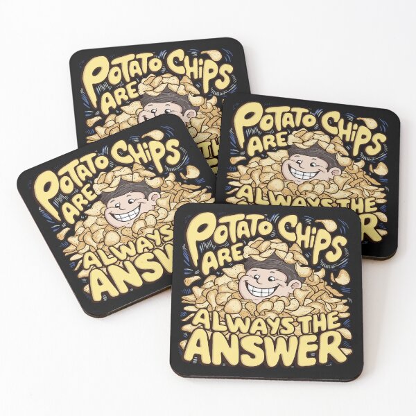 Item preview, Potato Chips Are Always the Answer designed and sold by DreamVibeShirt.