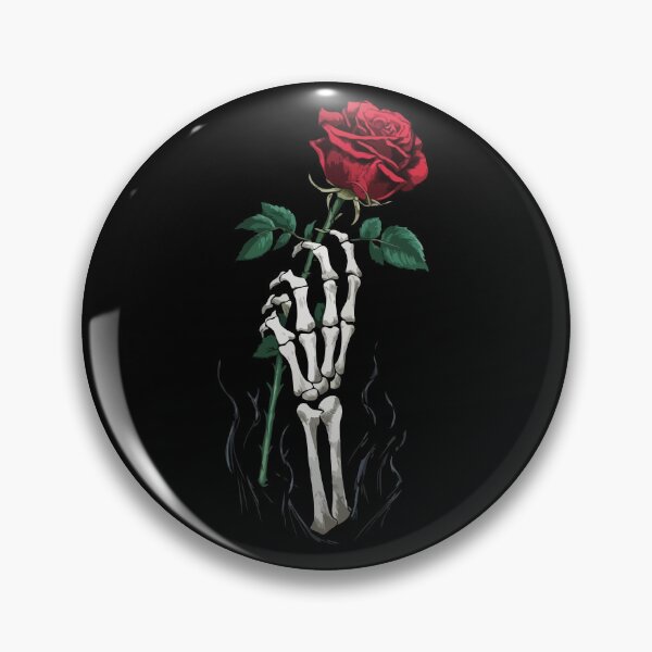 Item preview, Skeletal Hand Holding A Rose designed and sold by LeftImpressed.