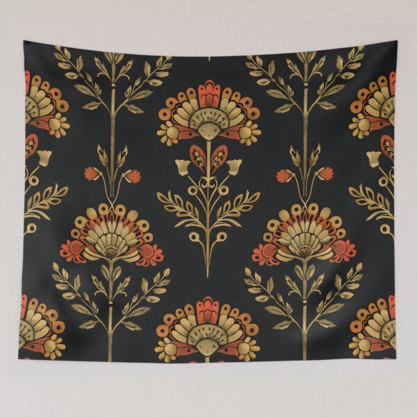 Item preview, Indian art inspired pattern designed and sold by CulturalVibes.