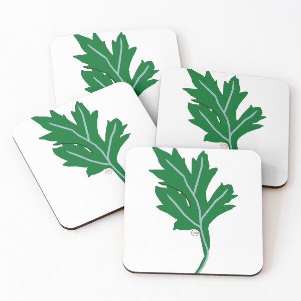 Item preview, Artemisia princeps simple leaf designed and sold by SaharBareket.